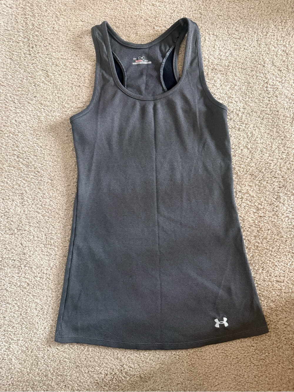 Under Armour Women's Grey Racerback Tank Top